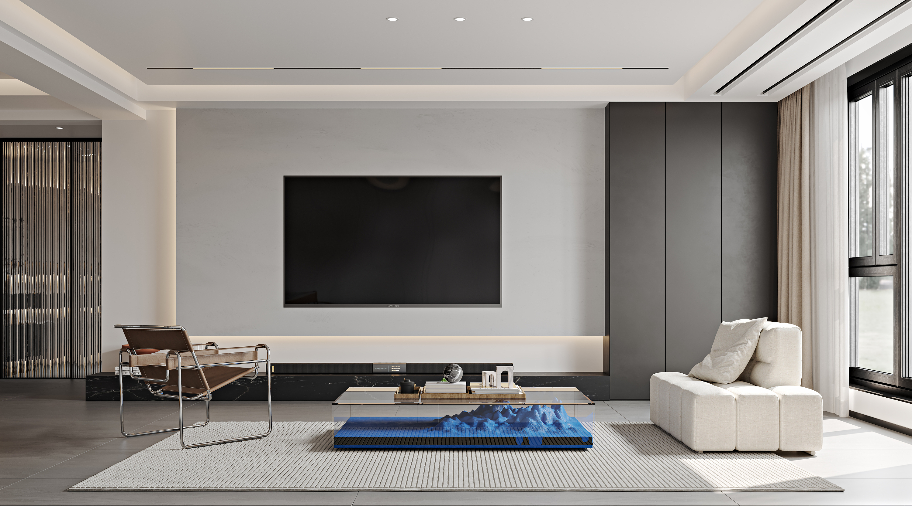 極簡風家裝，把松弛感刻進每一寸空間?